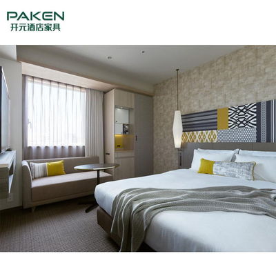 ISO14001 grijze 1800mm Bedbasis	Modern Hotelmeubilair