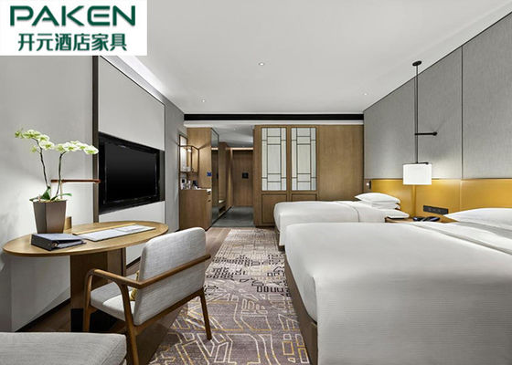 Hilton Hotel Changeable Color Fully Beklede Hoofdeinde en Bedbasis voor Alle Hotels