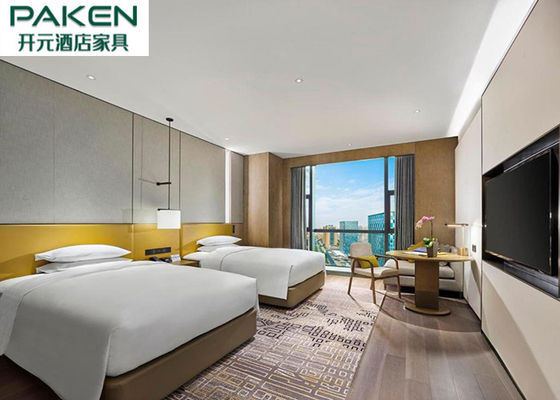 Hilton Hotel Changeable Color Fully Beklede Hoofdeinde en Bedbasis voor Alle Hotels