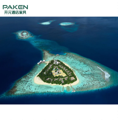De slaapkamer Naar maat gemaakt Meubilair van de loterijenmaldiven Meradhoo voor Watervilla/Strandvilla